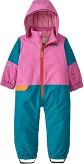 Цельный утепленный зимний комбинезон для малышей с ворсом снега – для младенцев/малышей Patagonia, розовый