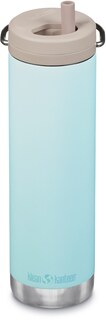 Изолированная бутылка для воды TKWide из переработанного сырья с закручивающейся крышкой — 20 эт. унция Klean Kanteen, синий