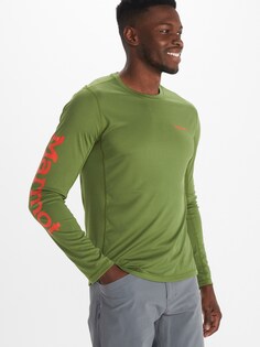 Рубашка с длинными рукавами Windridge – мужская Marmot, зеленый