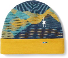Двусторонняя шапка из шерсти мериноса – детская Smartwool, синий