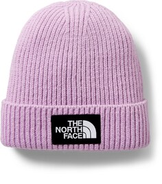 Шапка с манжетами с логотипом Box - Детская The North Face, фиолетовый