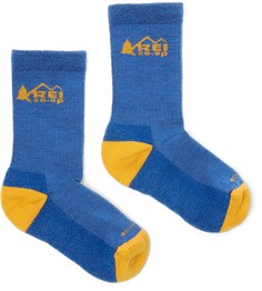 Легкие носки для экипажа Trailsmith из мериносовой шерсти — детские REI Co-op, синий