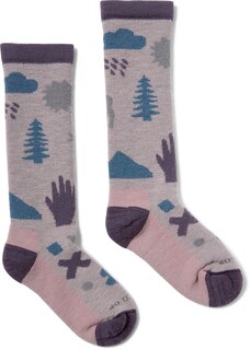 Зимние носки Timber Mountain из мериносовой шерсти — детские REI Co-op, фиолетовый