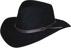Всесезонная сокрушаемая шляпа Scala, черный