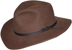 Всесезонная сокрушаемая шляпа Scala, коричневый