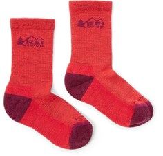 Легкие носки для экипажа Trailsmith из мериносовой шерсти — детские REI Co-op, оранжевый