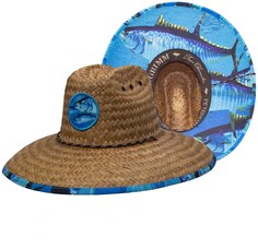 Соломенная шляпа спасателя тунца Peter Grimm, хаки