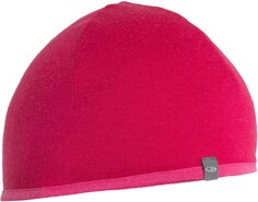 Двусторонняя шляпа с карманом Icebreaker, розовый