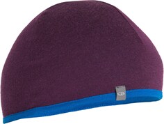 Двусторонняя шляпа с карманом Icebreaker, фиолетовый