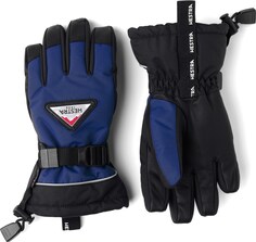 Перчатки Skare CZone Jr. на 5 пальцев — детские Hestra Gloves, синий