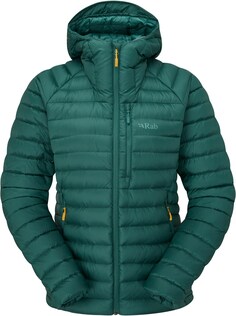 Куртка-пуховик Microlight Alpine — женская Rab, зеленый