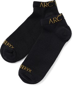 Низкие носки из мериносовой шерсти Arc&apos;teryx, черный Arc'teryx