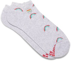 Низкие носки, которые спасают жизни ЛГБТК Conscious Step, серый