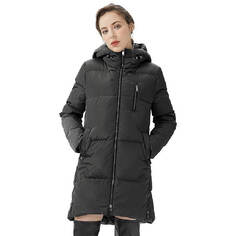 Пальто-пуховик Orolay Two-Way Zipper Winter Down Puffer, черный