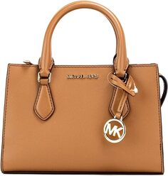 Маленькая сумка-портфель Michael Kors Sheila, светло-коричневый