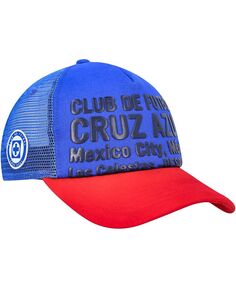 Мужская синяя регулируемая шляпа Cruz Azul Club Gold Fan Ink