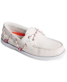 Мужские оригинальные топсайдеры с лямками Sperry