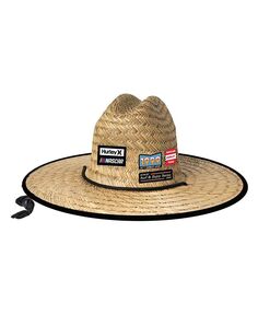 Мужская соломенная шляпа NASCAR из натурального материала Hurley
