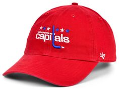 Кепка Washington Capitals CLEAN UP &apos;47 Brand