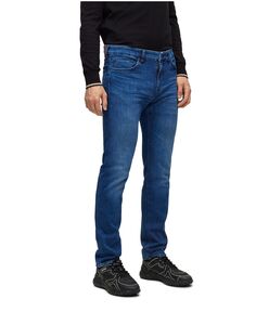Мужские итальянские джинсы стандартного кроя Hugo Boss