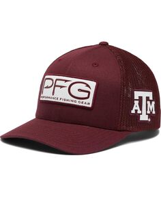 Мужская темно-бордовая шляпа Texas A&amp;M Aggies PFG Hooks Flex Hat Columbia