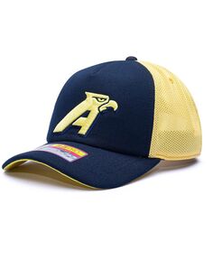 Мужская темно-желтая кепка Club America в честь 40-летия Aguilas Trucker Snapback Fan Ink