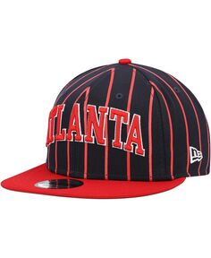 Мужская темно-красная кепка Atlanta Braves City Arch 9FIFTY Snapback New Era