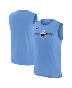 Мужская футболка синего цвета Milwaukee Brewers City Connect Muscle Tank Top Nike