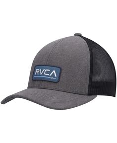 Мужская темно-серая кепка CHG Ticket III Trucker Snapback RVCA