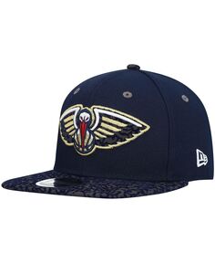 Мужская темно-серая кепка New Orleans Pelicans &apos;90S 9Fifty Snapback New Era