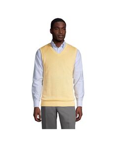 Школьная форма, мужской хлопковый свитер из модала, жилет Lands&apos; End