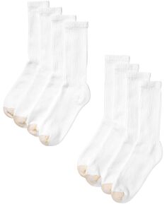 Набор из 8 мужских спортивных носков для экипажа Gold Toe