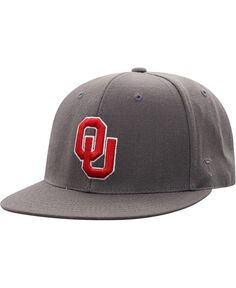 Мужская темно-серая приталенная шляпа Oklahoma Early Team Color Top of the World