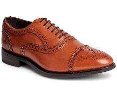 Мужские модельные туфли Ford Quarter Brogue Oxford на резиновой подошве со шнуровкой Anthony Veer