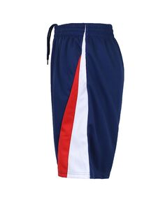 Мужские баскетбольные шорты современного кроя из влагоотводящей сетки с цветными блоками для активного тренинга Galaxy By Harvic