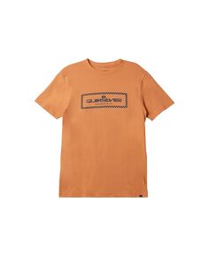 Мужская футболка в клетку Rain Check Mt0 с короткими рукавами Quiksilver