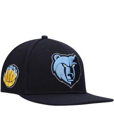 Мужская темно-синяя бейсболка с логотипом Memphis Grizzlies Primary Snapback Pro Standard
