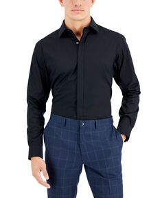 Мужская классическая рубашка обычного кроя с откидными манжетами Alfani