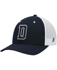 Мужская темно-синяя белая шляпа Snapback с логотипом Dallas Cowboys Hooey