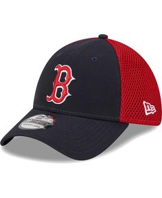 Мужская темно-синяя кепка Boston Red Sox Team Neo 39THIRTY Flex Hat New Era