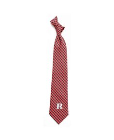 Мужской галстук в клетку Rutgers Scarlet Knights Eagles Wings