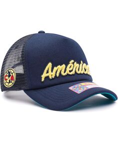 Мужская темно-синяя кепка Club America Freshman Trucker Snapback Fan Ink