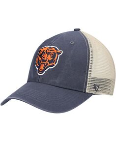 Мужская темно-синяя кепка Chicago Bears Flagship MVP Snapback &apos;47 Brand
