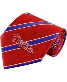 Мужской тканый галстук в полоску из полиэстера Philadelphia Phillies Eagles Wings