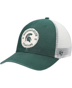 Мужская зеленая кепка &apos;47 Michigan State Spartans Howell Mvp Trucker Snapback &apos;47 Brand