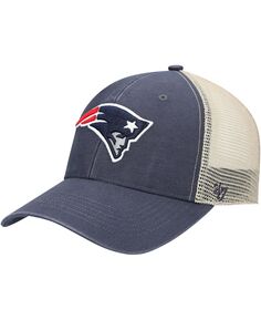 Мужская темно-синяя кепка New England Patriots Flagship MVP Snapback &apos;47 Brand
