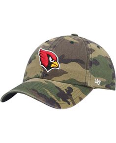 Мужская камуфляжная регулируемая кепка Woodland Cardinals &apos;47 Arizona Cardinals &apos;47 Brand