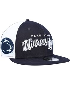 Мужская темно-синяя кепка Penn State Nittany Lions Outright 9FIFTY Snapback New Era