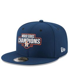 Мужская темно-синяя кепка Snapback Houston Astros World Series Champions 2022 Statement 9FIFTY New Era
