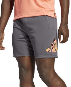 Мужские сезонные тренировочные шорты Train Essentials с логотипом и камуфляжным наполнителем adidas